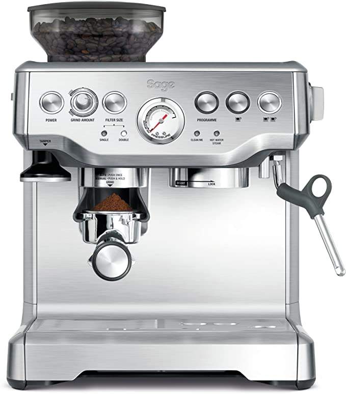 Sage Appliances SES875BSS - Cafetera Express Manual